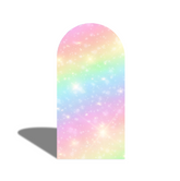 Pink Rainbow Birthday Chiara Arch Backdrop Wall Cloth Cover